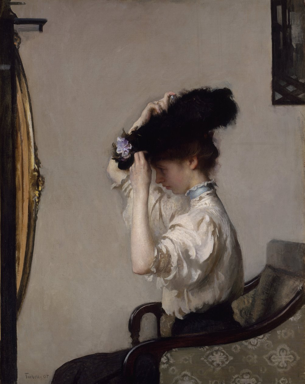 Matineelle valmistautuminen tekijältä Edmund Charles Tarbell