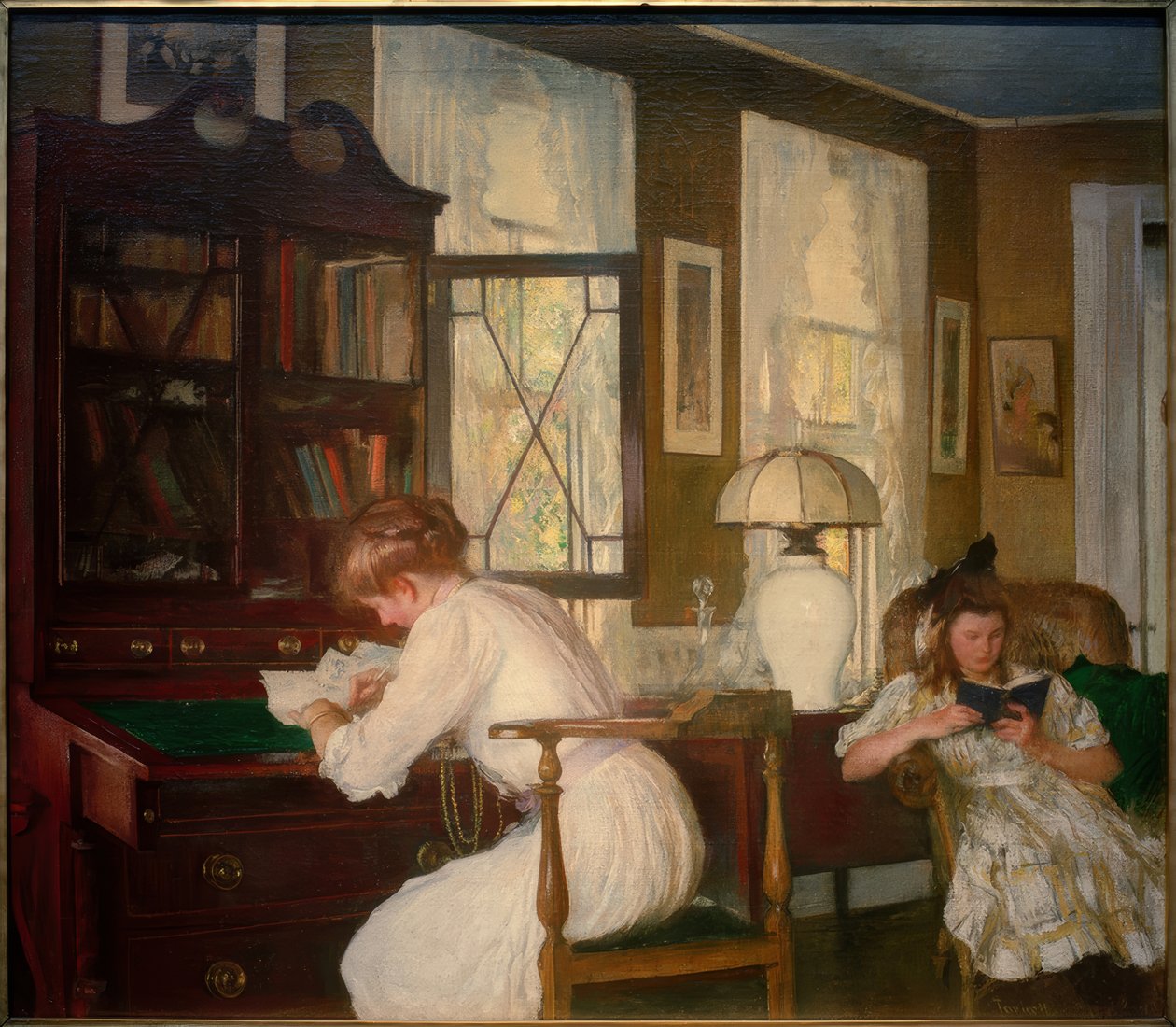 West Groton (Massachusetts, USA) 26.4.1862 - New Castle (New Hampshire, USA) 1.8.1938. tekijältä Edmund Charles Tarbell