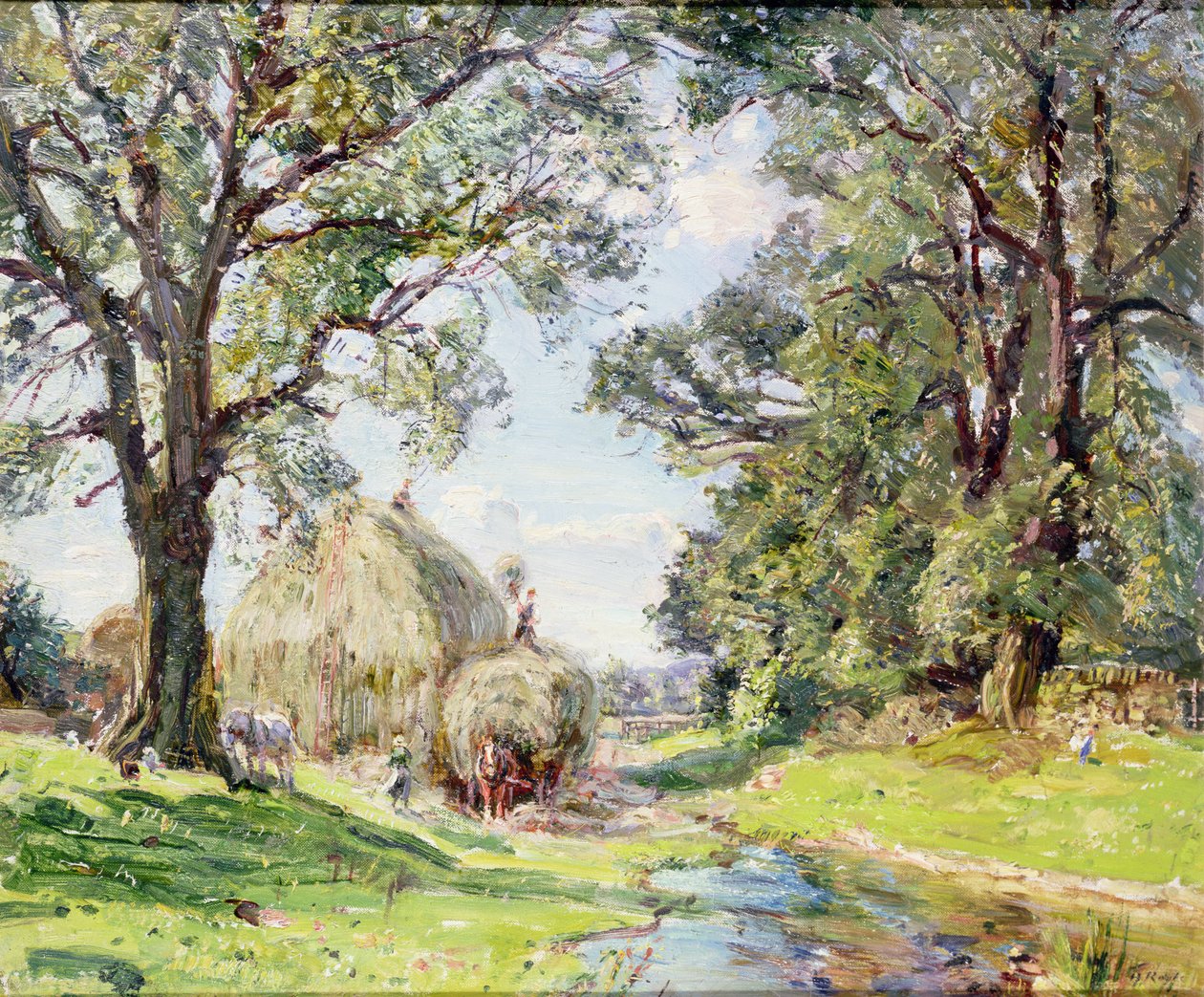 Surreyn maisema tekijältä Edmund George Warren