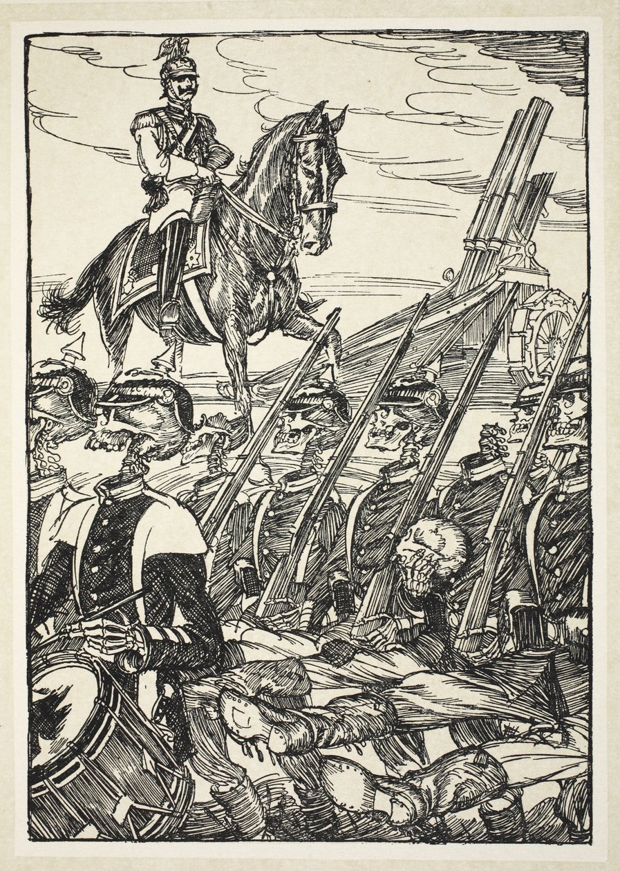 Ave Kaiser, Imperator Moriture, Mortui te Salutamus, kuvitus teoksesta The Kaiser