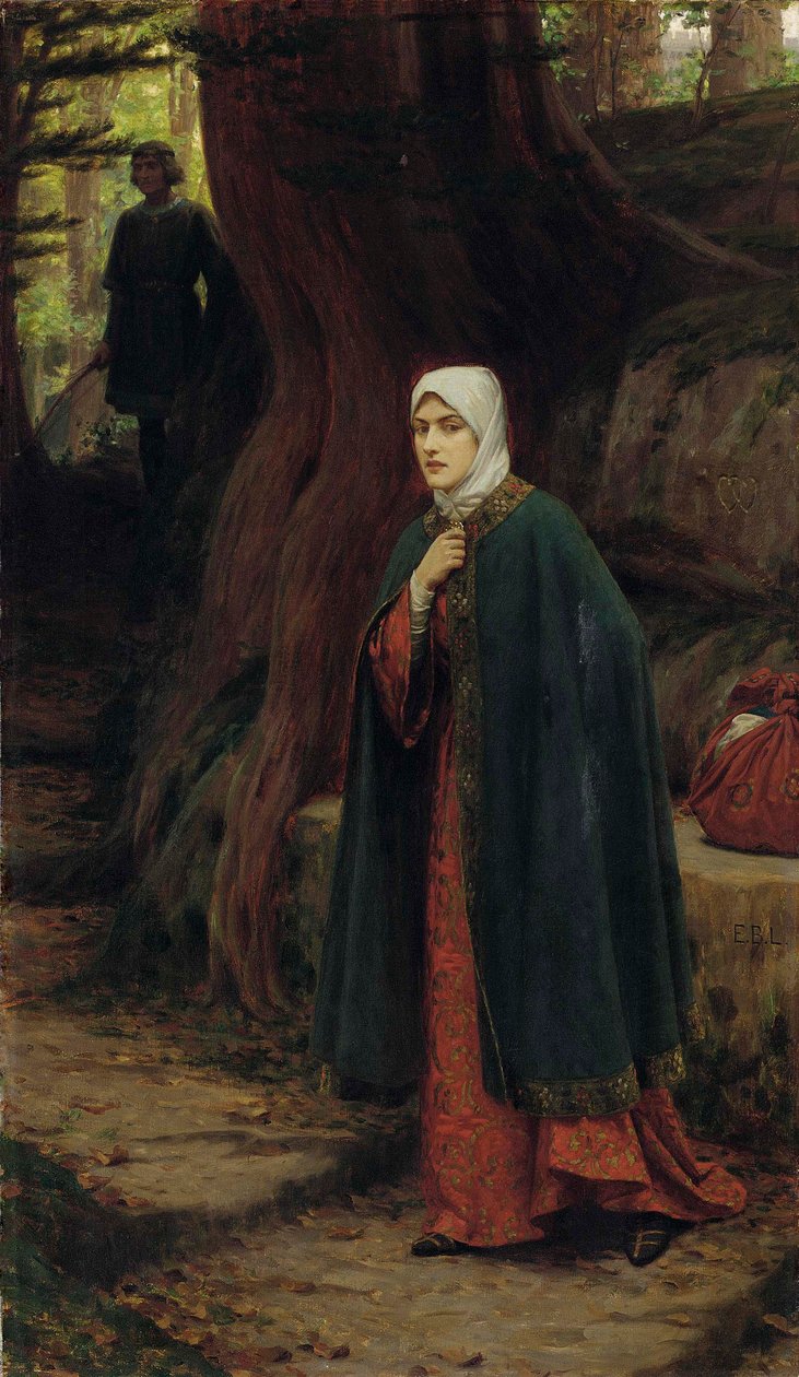 Metsän kokeilu tekijältä Edmund Leighton