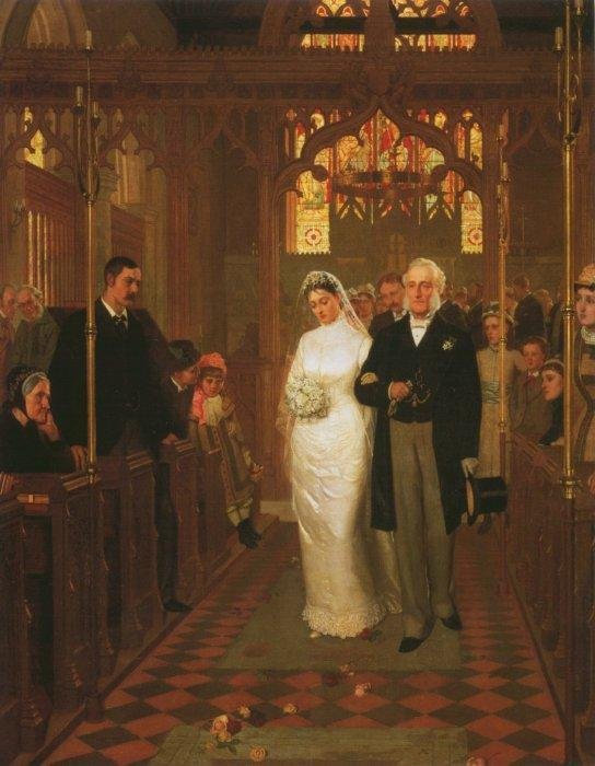 Kunnes kuolema meidät erottaa tekijältä Edmund Leighton