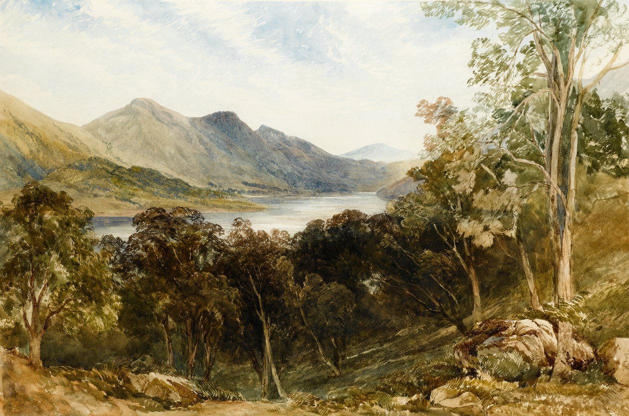 Ballachulish, Loch Leven, 1867 (wc paperilla) tekijältä Edmund Morison Wimperis