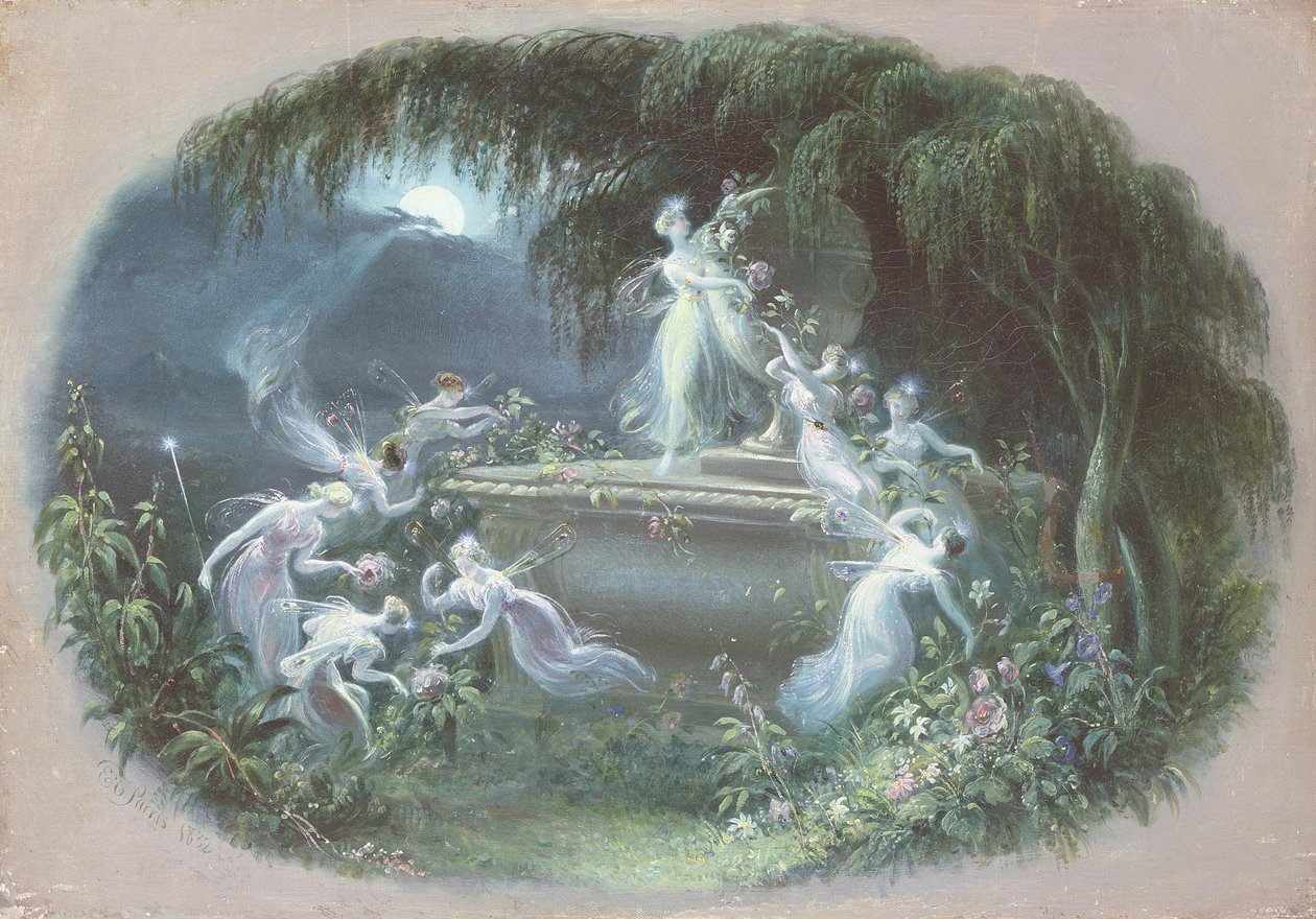 Vierailu Moonlightissa, 1832 tekijältä Edmund Thomas Parris
