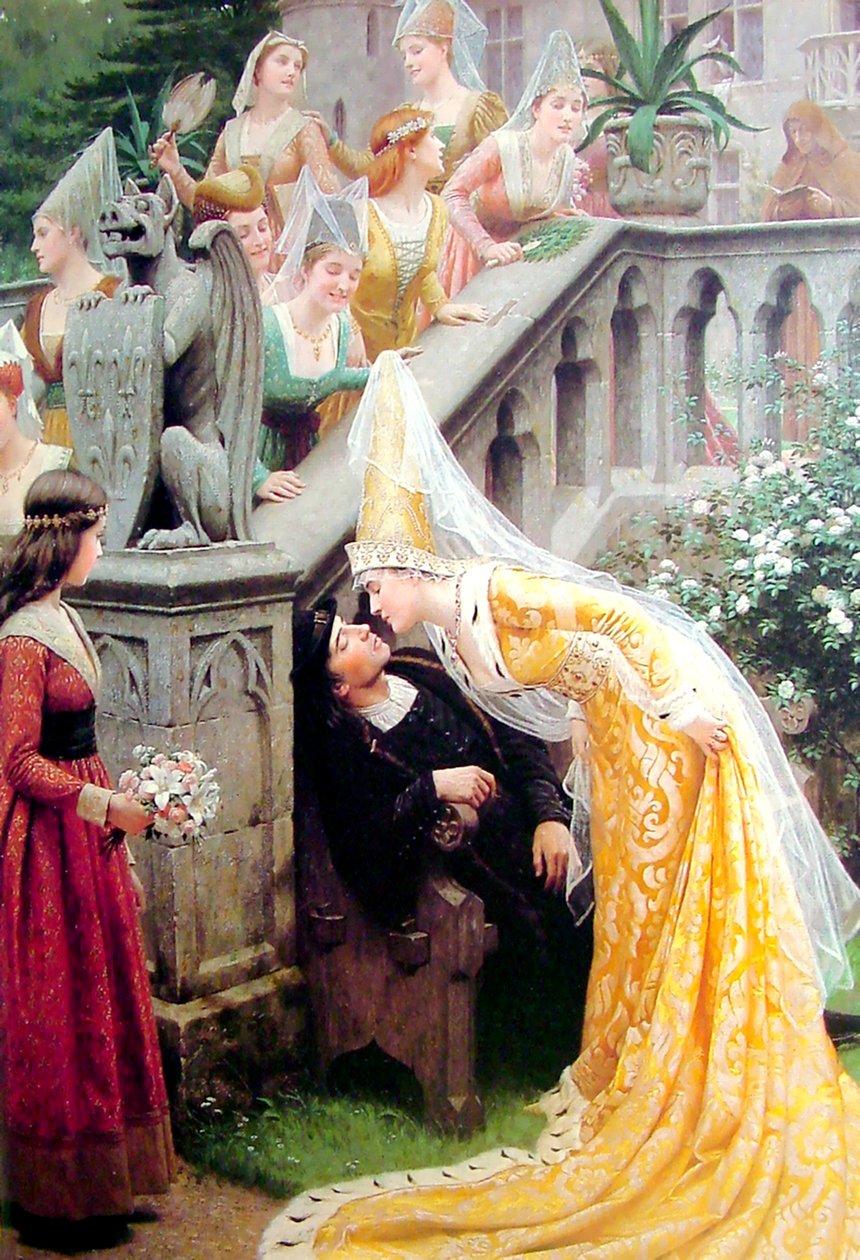 Alain Chartier, 1903. tekijältä Edmund Blair Leighton