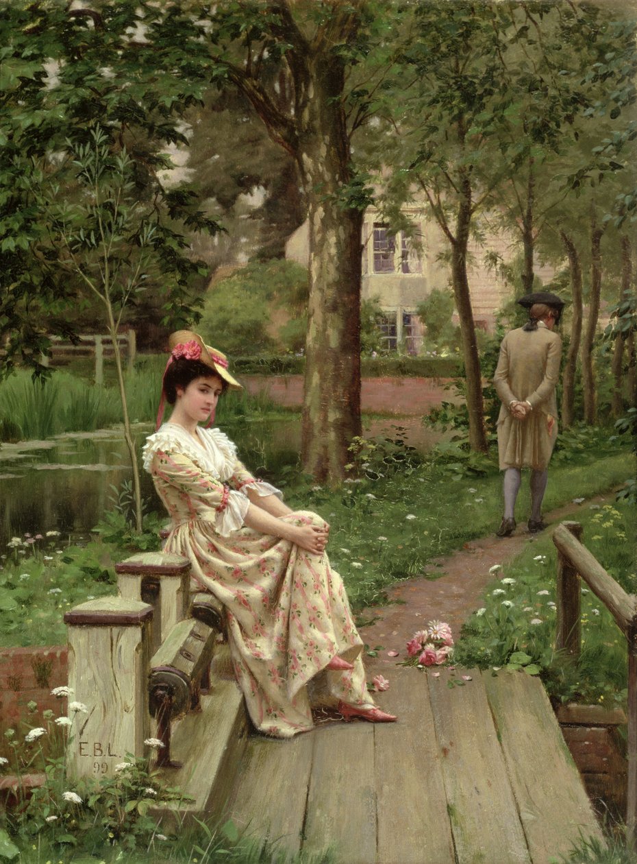 Vinossa tekijältä Edmund Blair Leighton