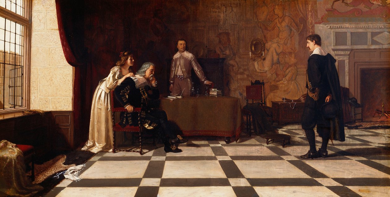 Sovittelu, tekijältä Edmund Blair Leighton