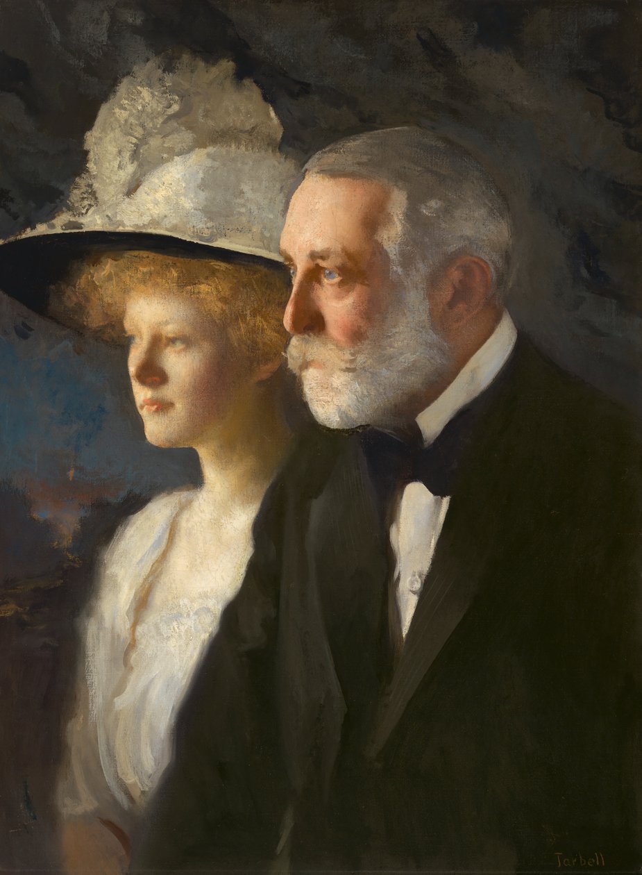Henry Clay ja Helen Frick, c. 1910. tekijältä Edmund Charles Tarbell