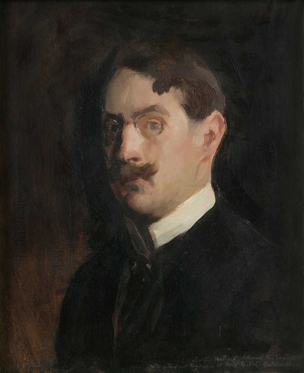 Omakuva, 1889 tekijältä Edmund Charles Tarbell