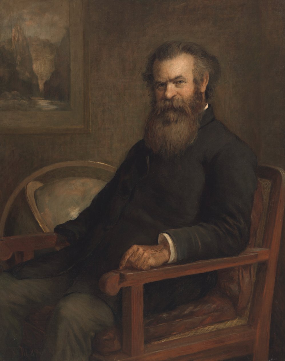 John Wesley Powell, 1889. tekijältä Edmund Clarence Messer