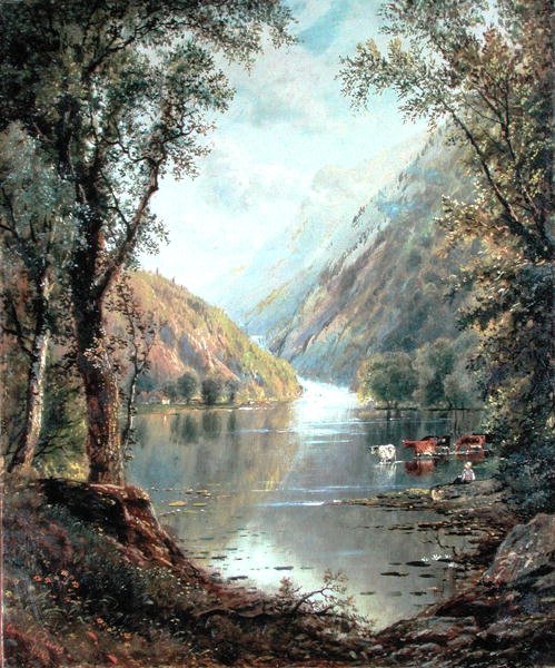Kohtaus Catskillsissa tekijältä Edmund Darch Lewis