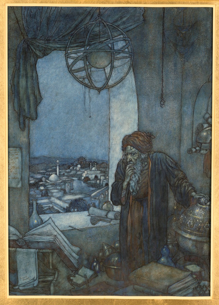 Muezzin pimeyden tornista tekijältä Edmund Dulac