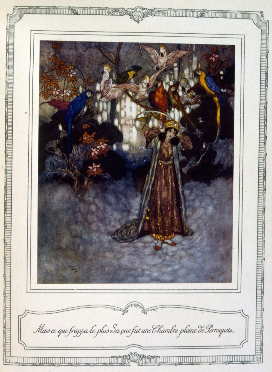 Kaunotar ja hirviö tekijältä Edmund Dulac