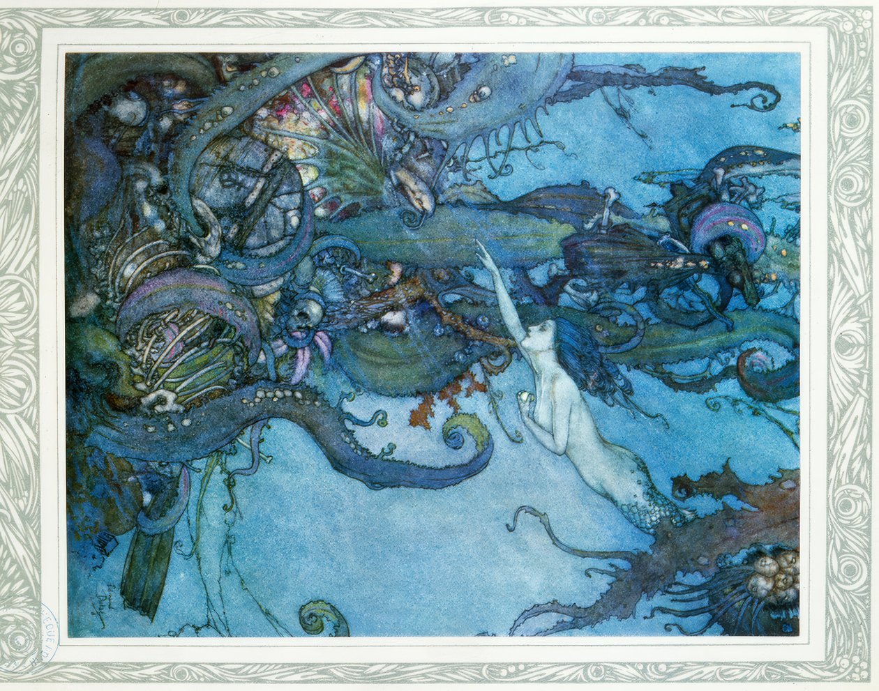 Pieni merenneito tekijältä Edmund Dulac