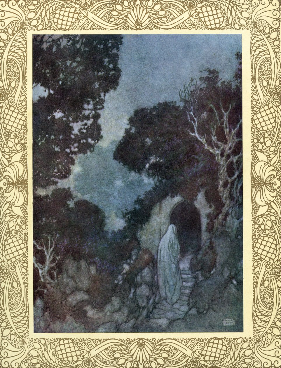Omar Khayyamin Rubaiyat Edmund Dulacin kuvittamana tekijältä Edmund Dulac