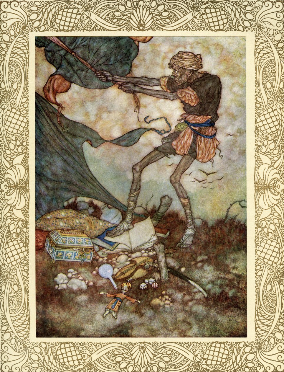 Omar Khayyamin Rubaiyat Edmund Dulacin kuvittamana tekijältä Edmund Dulac
