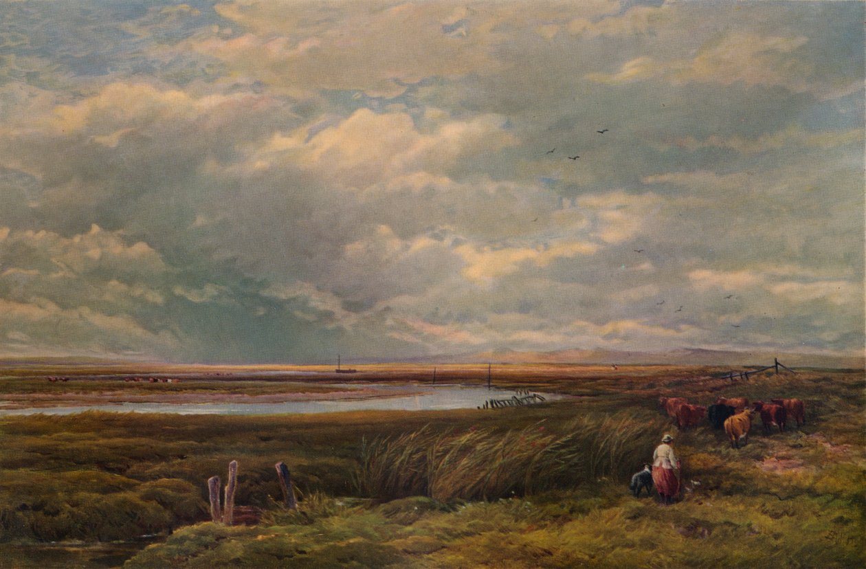 Barmouthin lähellä, 1883, 1938 tekijältä Edmund Morison Wimperis