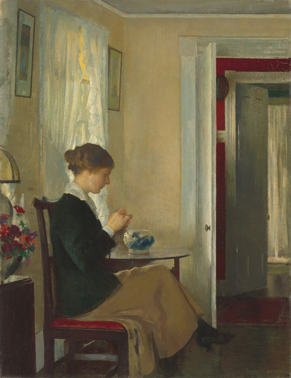 Josephine Knitting tekijältä Edmund Tarbell