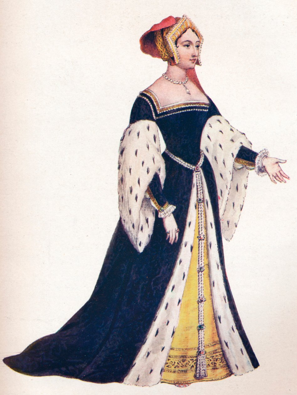 Anna Boleyn tai Anne Bullen, Englannin kuningatar 1533, 1902 tekijältä Edmund Thomas Parris