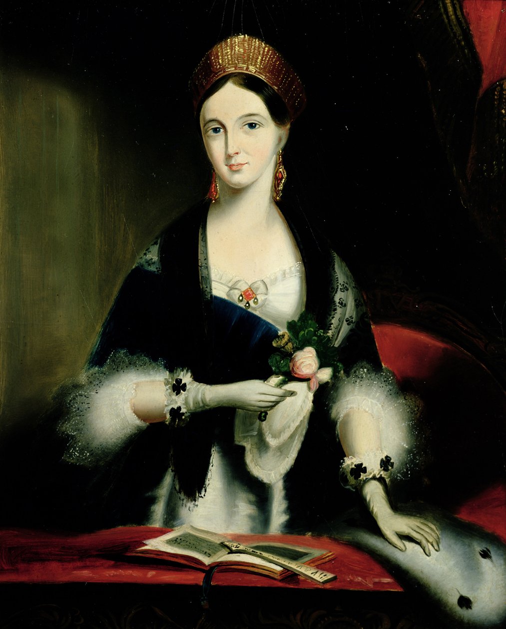 Kuningatar Victoria Drury Lane -teatterissa tekijältä Edmund Thomas Parris