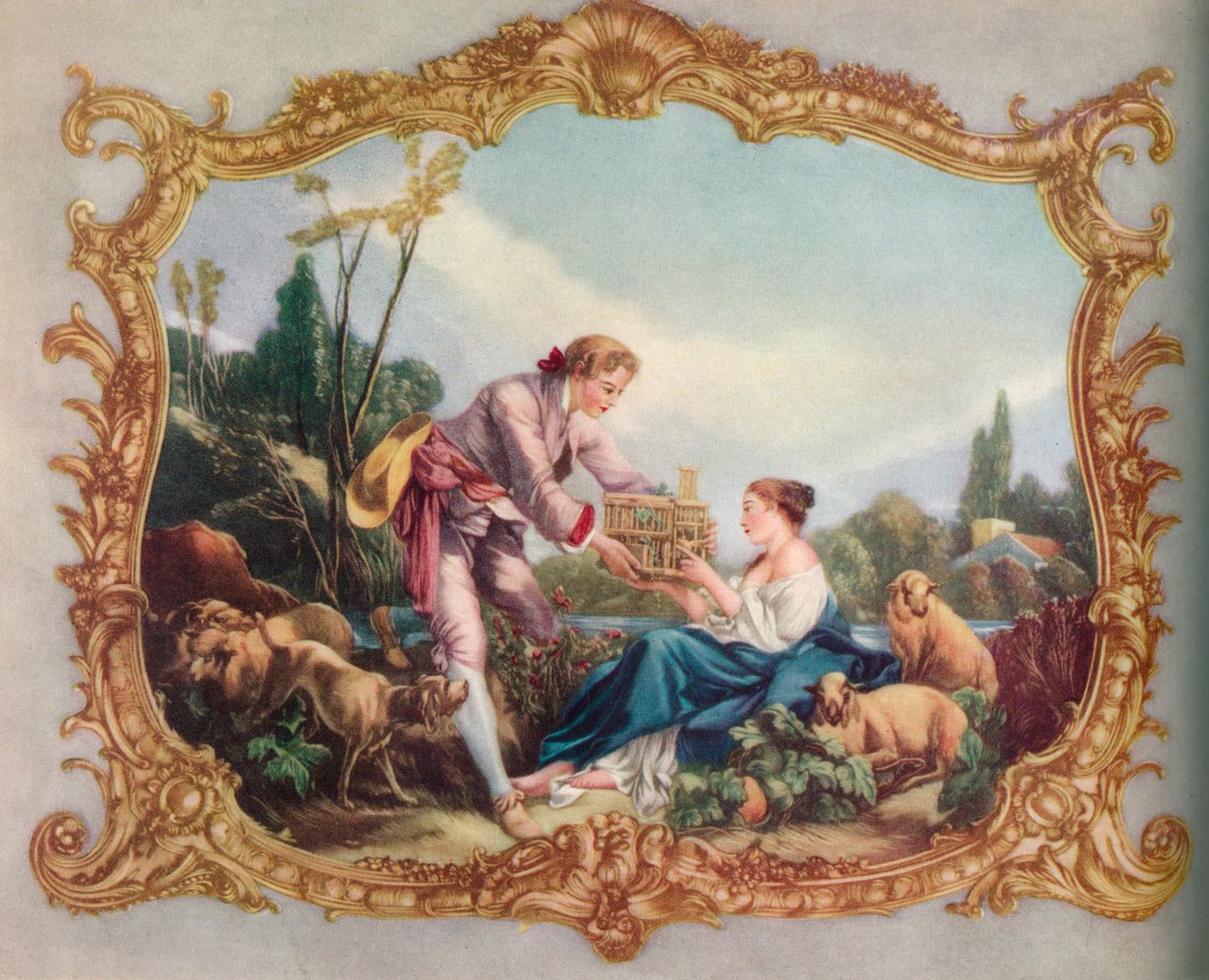 "The Cage", c1755 tekijältä Edmund Wardle