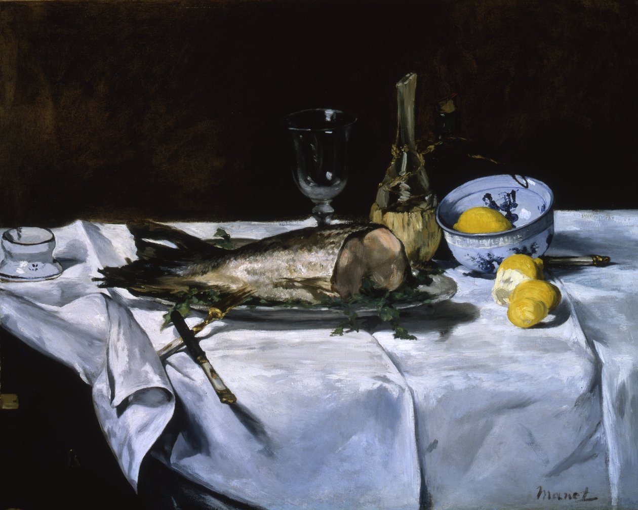 Lohi, noin 1864 tekijältä Édouard Manet