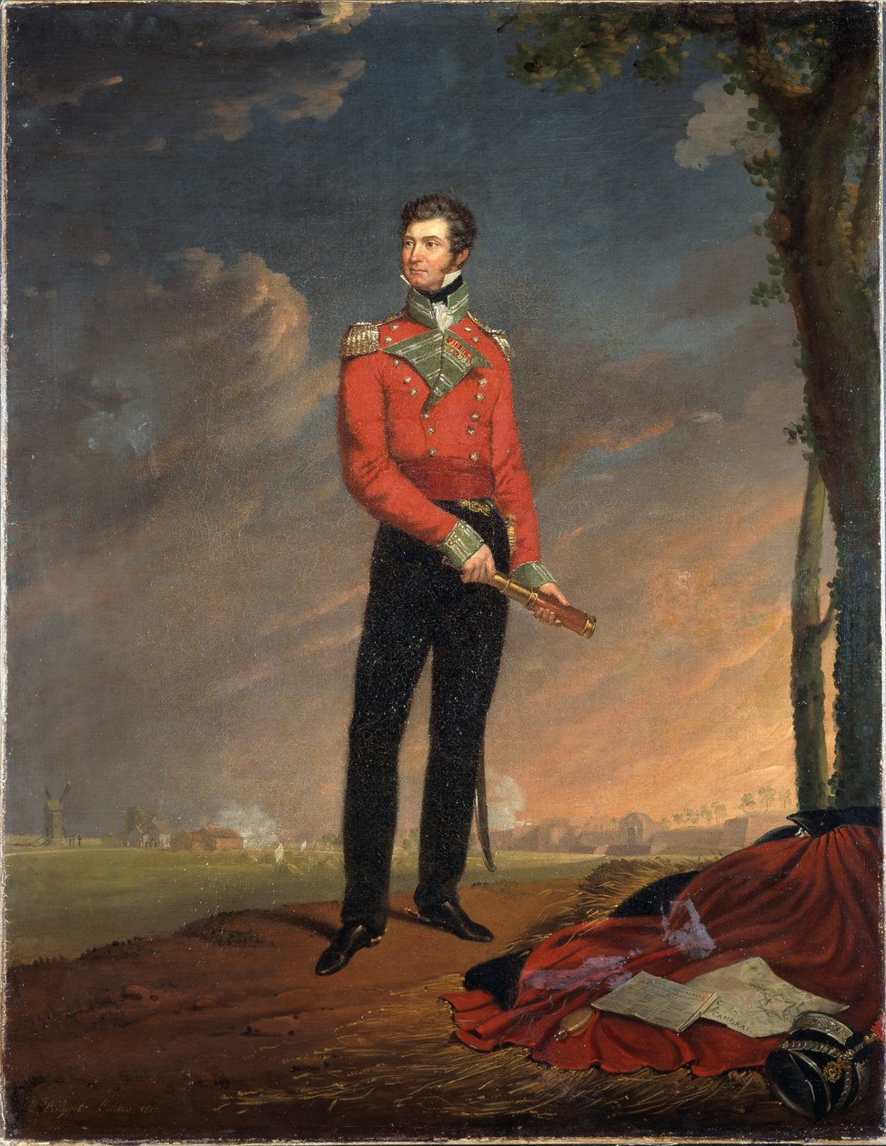 Majuri Sir Neil Campbell, 1819 tekijältä Edouard Pingret