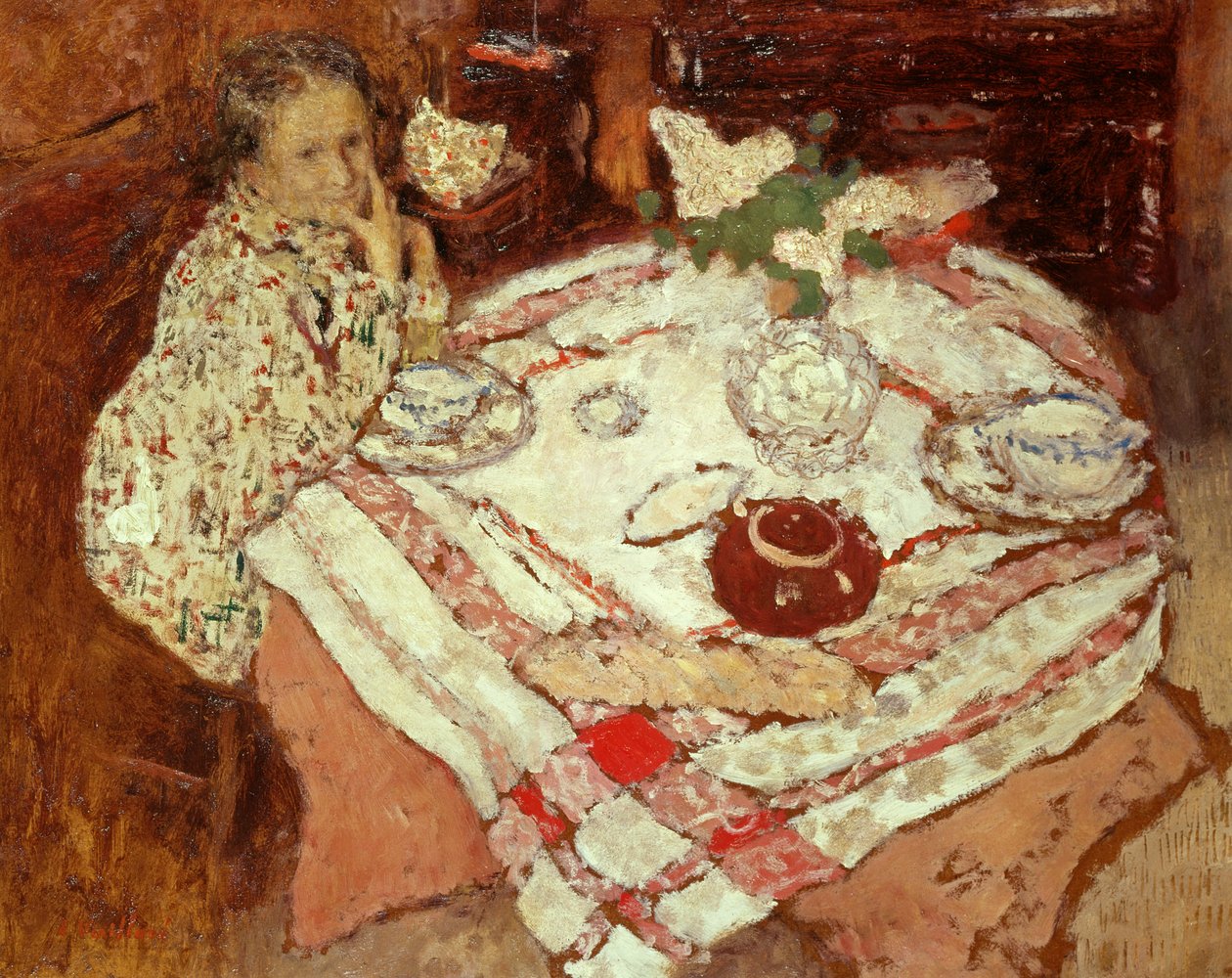 Aamiainen, noin 1902 tekijältä Edouard Vuillard