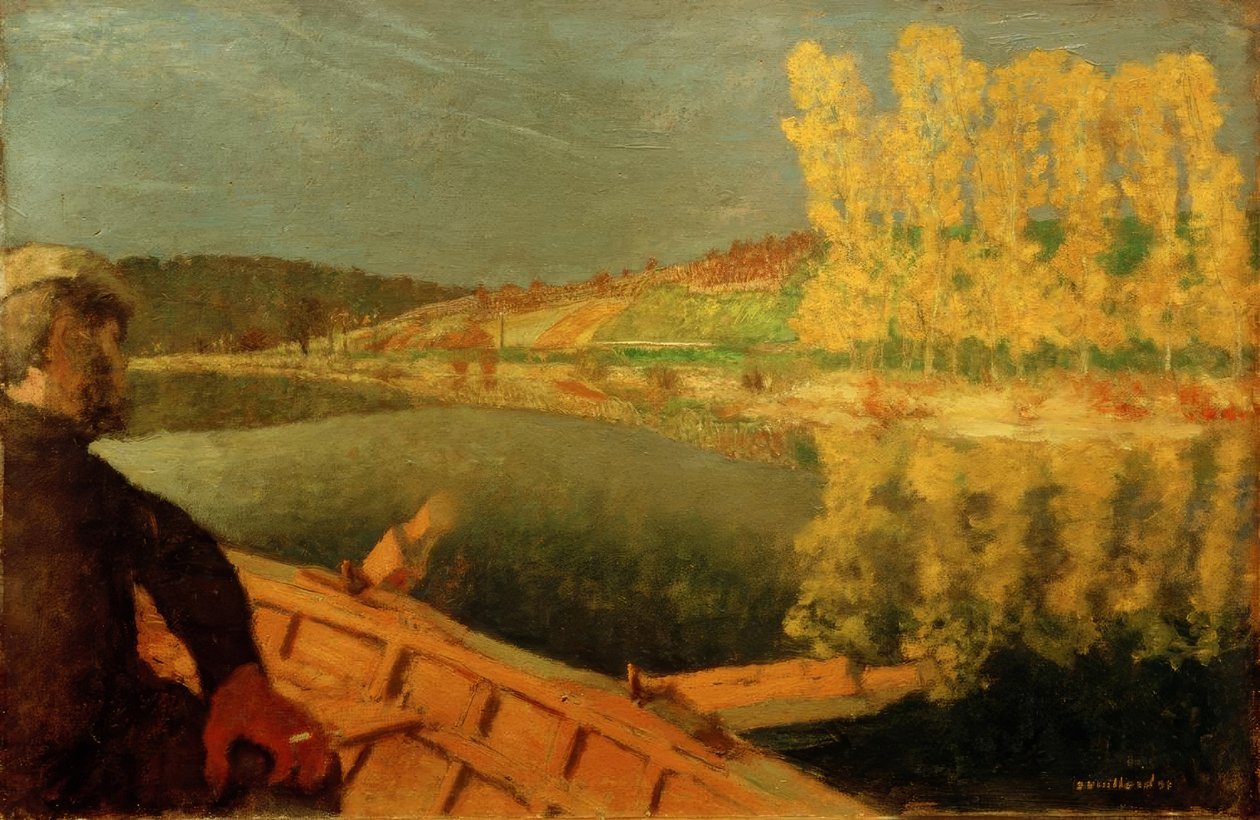 En barque tekijältä Edouard Vuillard