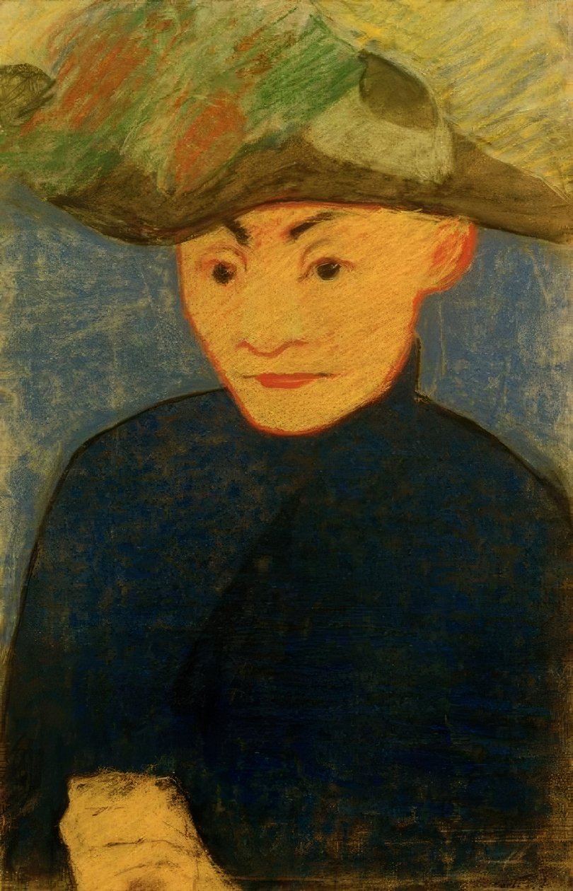 Femme au chapeau à plumes tekijältä Edouard Vuillard
