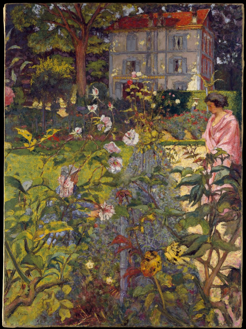 Jardin de Vaucresson tekijältä Edouard Vuillard