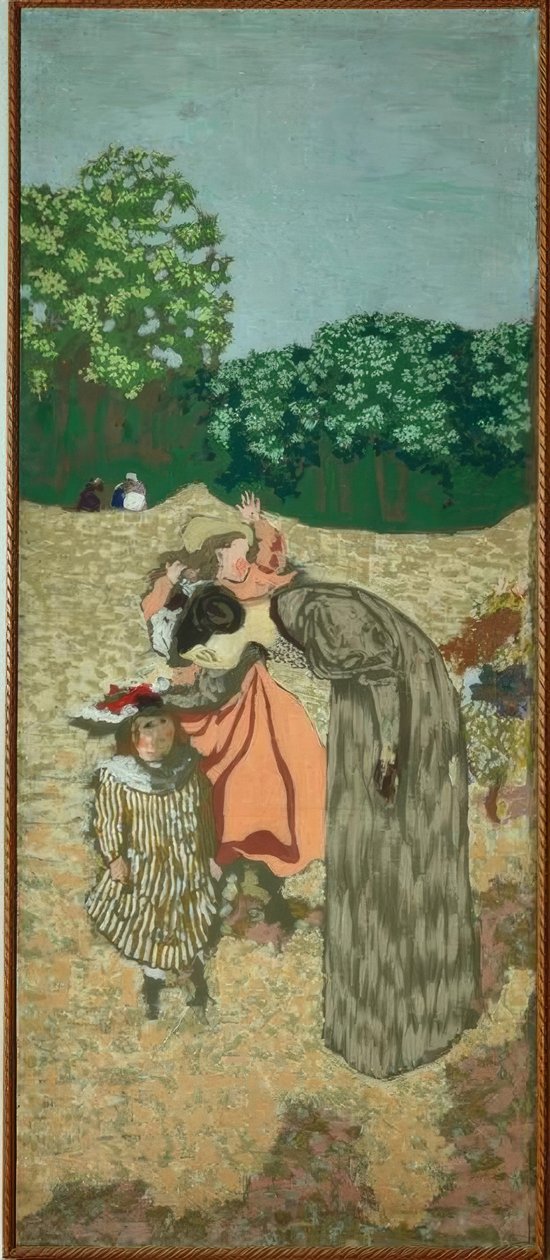 Jardins publics: L’interrogatoire tekijältä Edouard Vuillard