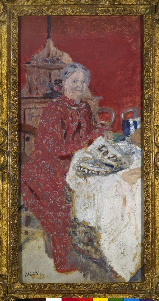 Lounas, 1890-luku tekijältä Edouard Vuillard