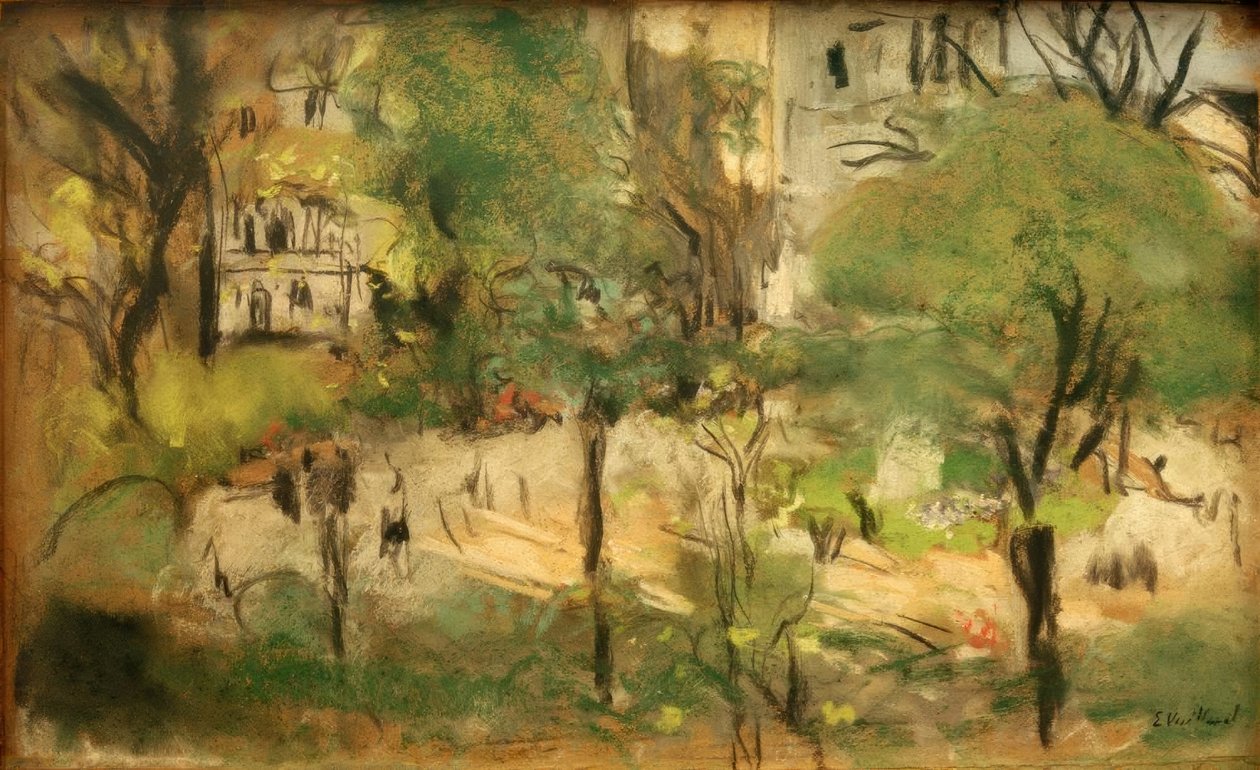 Le Square Berlioz tekijältä Edouard Vuillard
