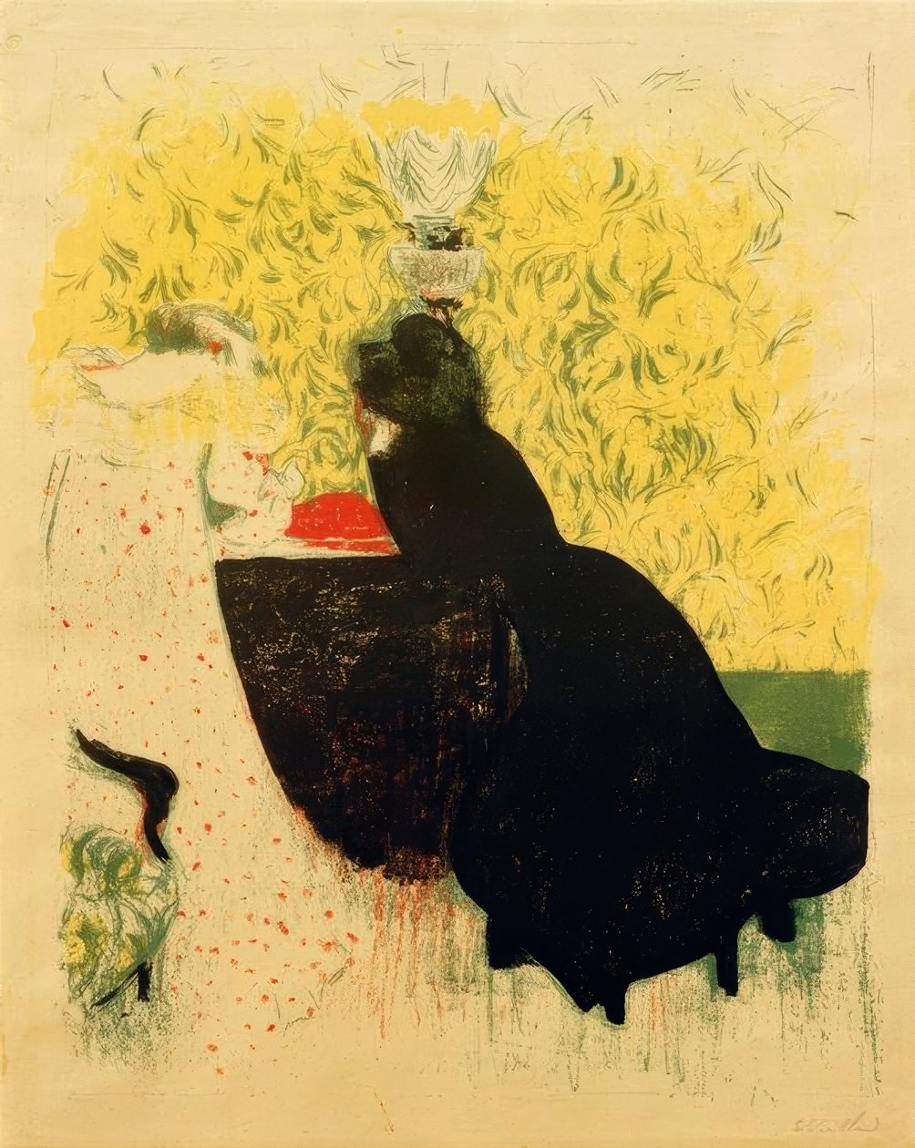 Kaksi kälyä tekijältä Edouard Vuillard