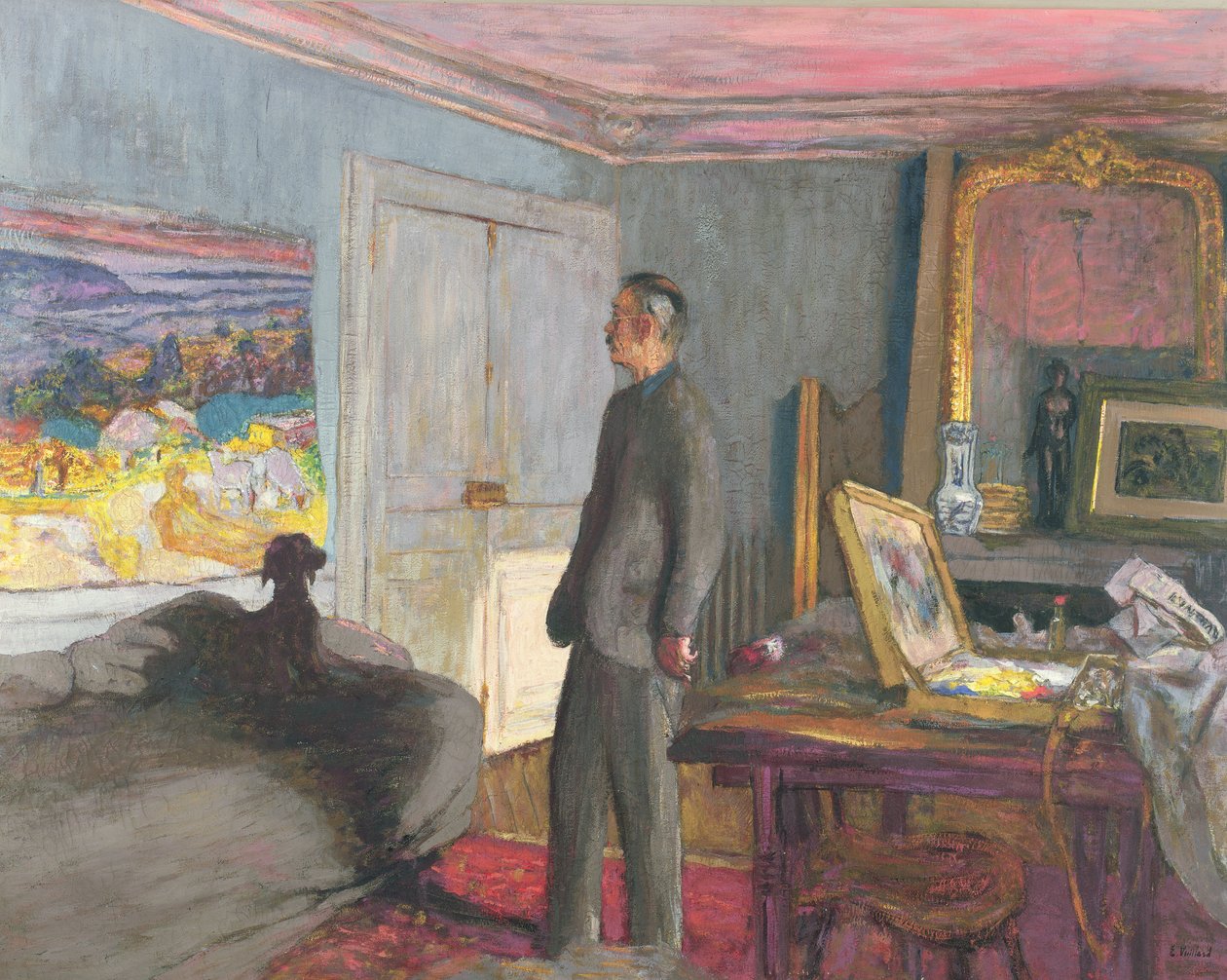 Pierre Bonnard (1867-1947) 1935 tekijältä Edouard Vuillard