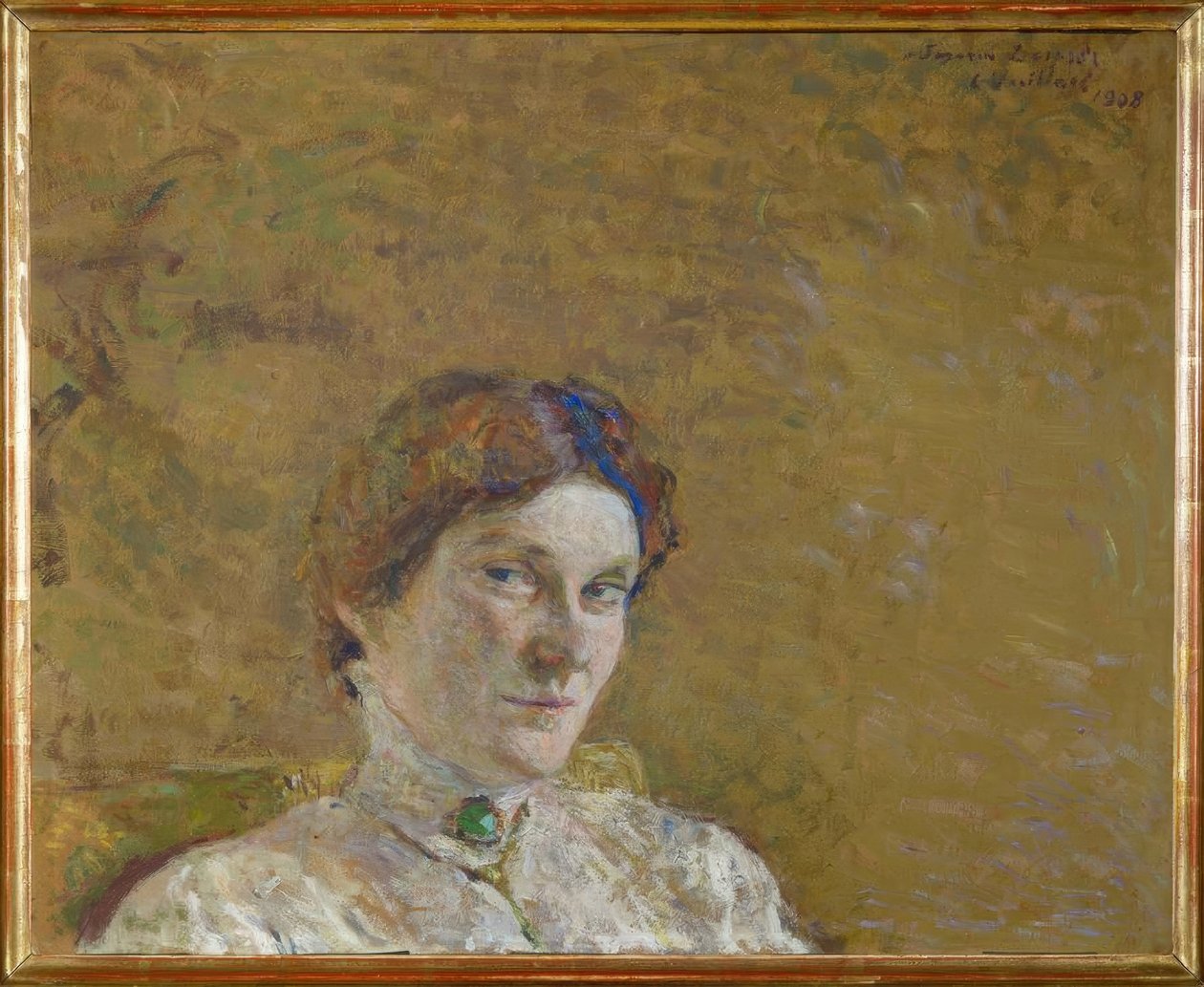 Suzanne Desprezin muotokuva tekijältä Edouard Vuillard