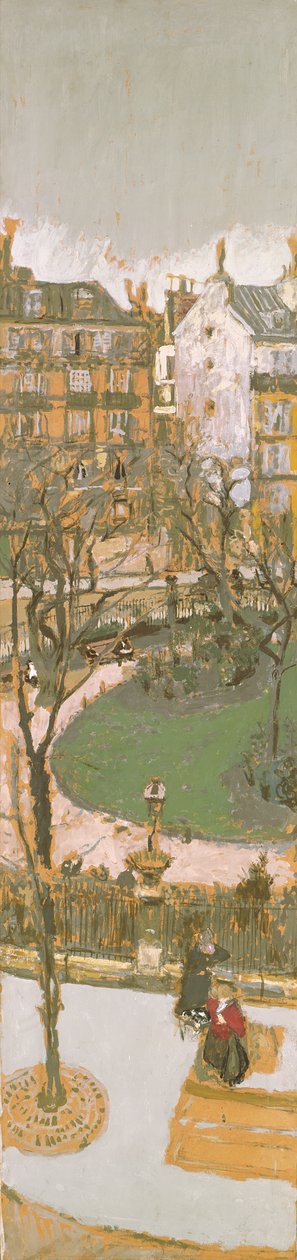 Rue de Paris, taulu 6 kuudesta, 1908 tekijältä Edouard Vuillard