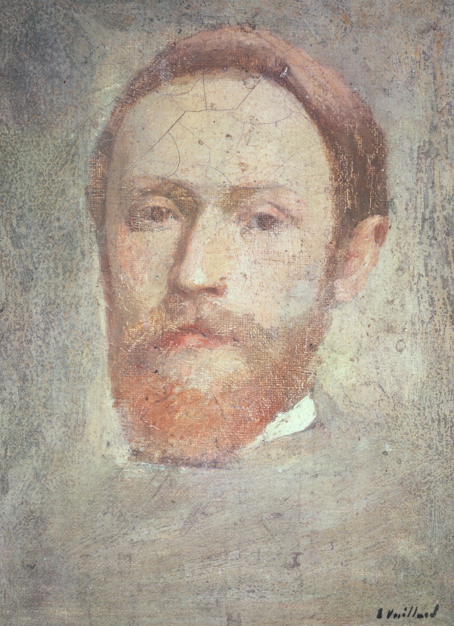 Omakuva, n. 1889 tekijältä Edouard Vuillard