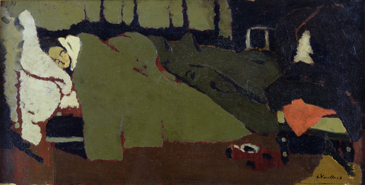 Uni, noin 1891 tekijältä Edouard Vuillard