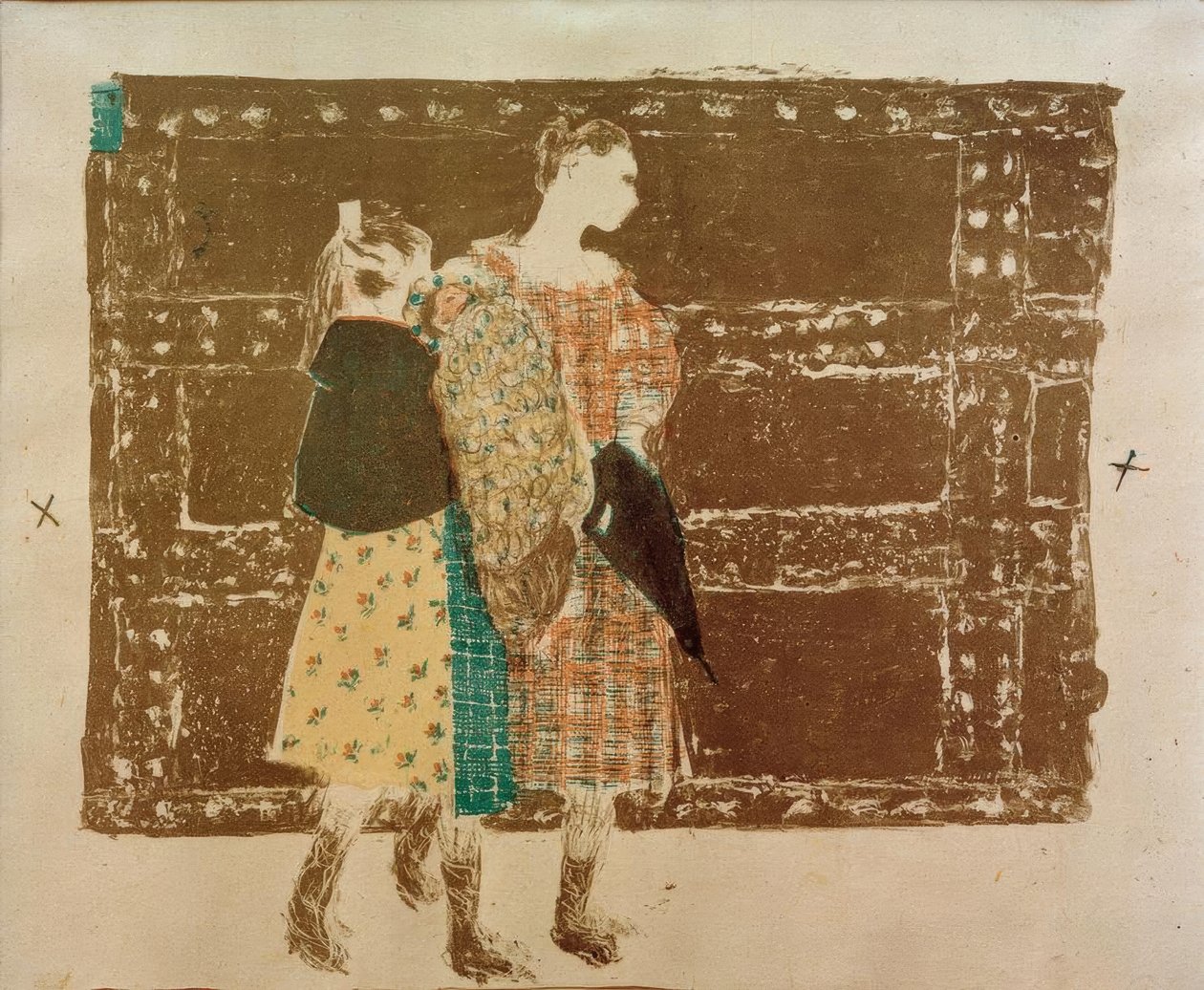 Sur le pont de l’Europe tekijältä Edouard Vuillard