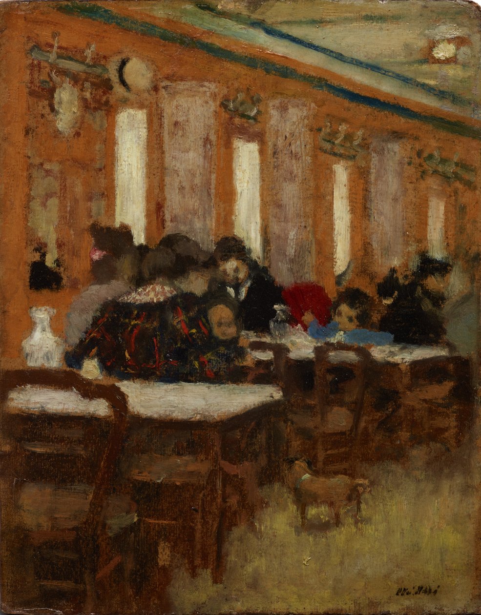 Pikku Ravintola tekijältä Edouard Vuillard