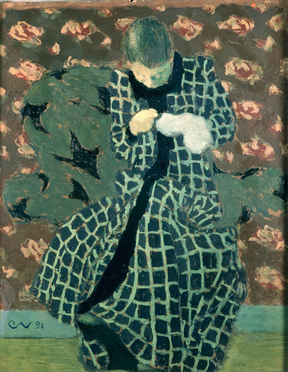Korjaaja, 1891 tekijältä Edouard Vuillard