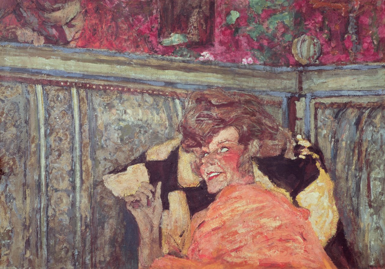 Yvonne Printemps (1894-1977) ja Sacha Guitry (1885-1957) noin 1912. tekijältä Edouard Vuillard