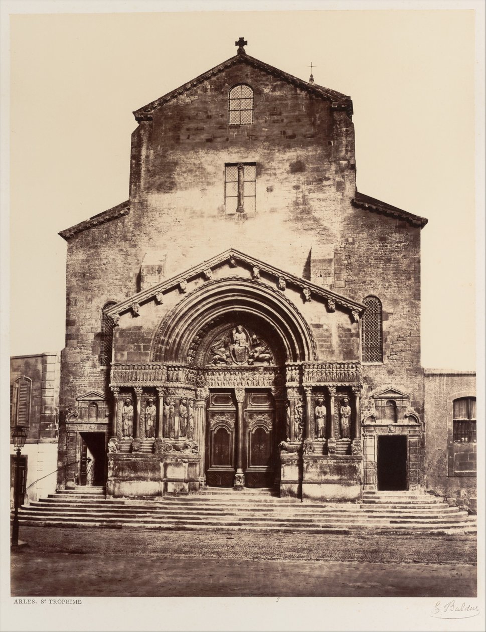 Arles, Saint-Trophime tekijältä Édouard Baldus
