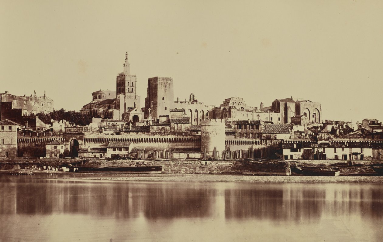Avignon. tekijältä Édouard Baldus