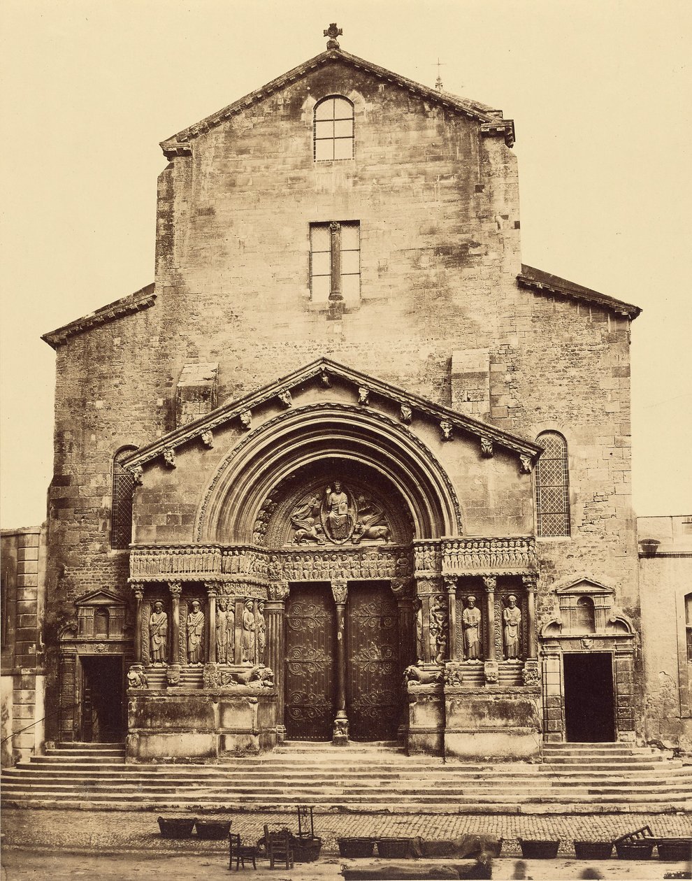 Saint-Trophimen kirkko, Arles tekijältä Édouard Baldus
