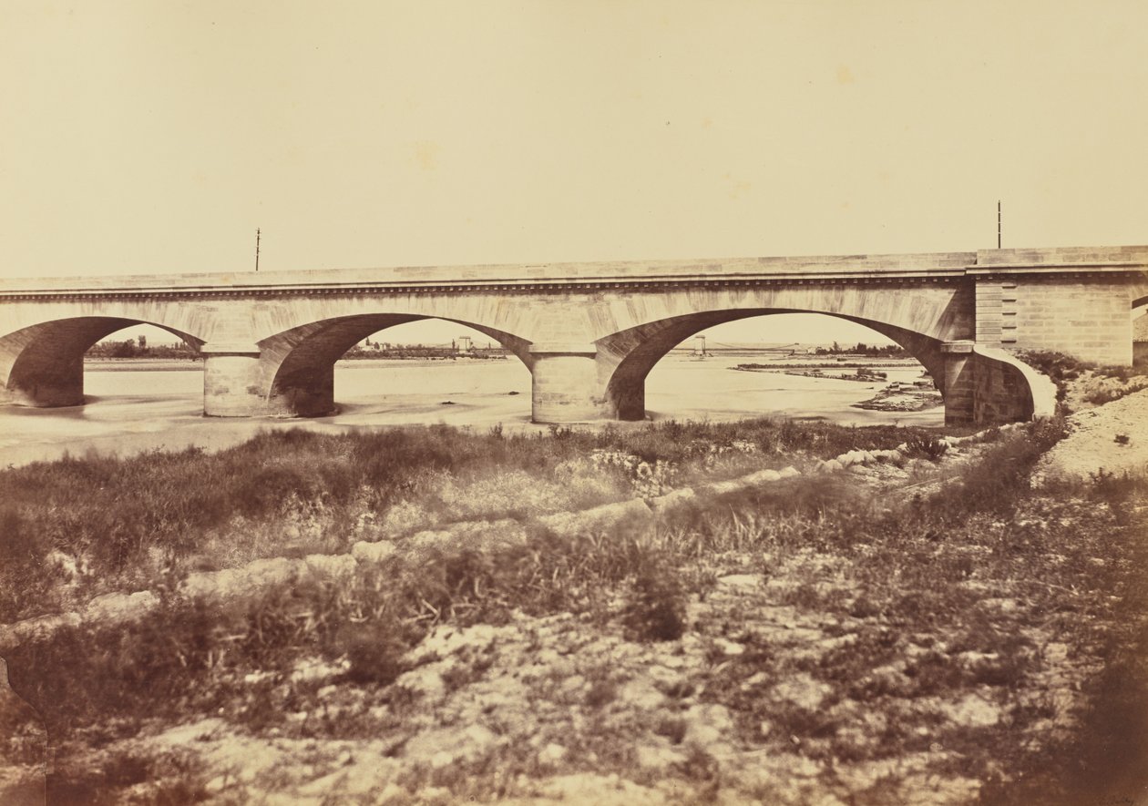 Durance. Viadukti tekijältä Édouard Baldus