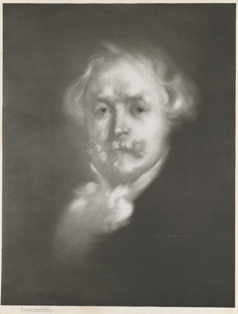 Edmond de Goncourt tekijältä Édouard Baldus