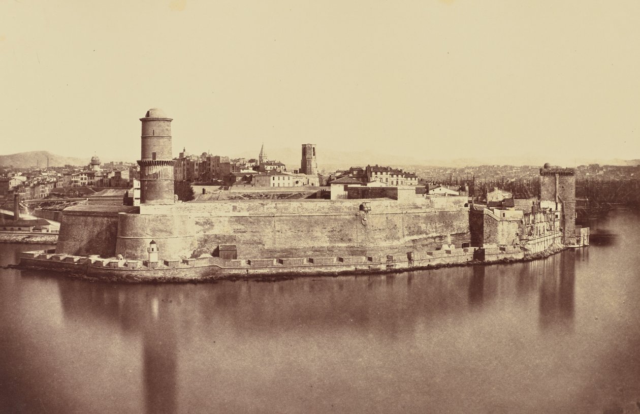 Marseille. tekijältä Édouard Baldus